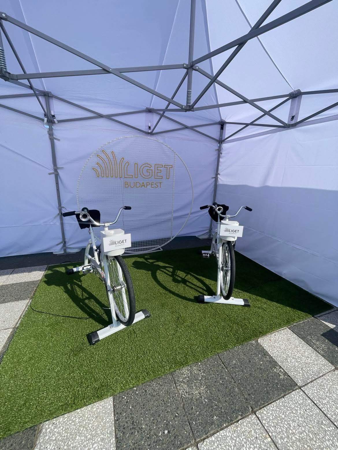 Electric Bike — interactive event activation by Gifie