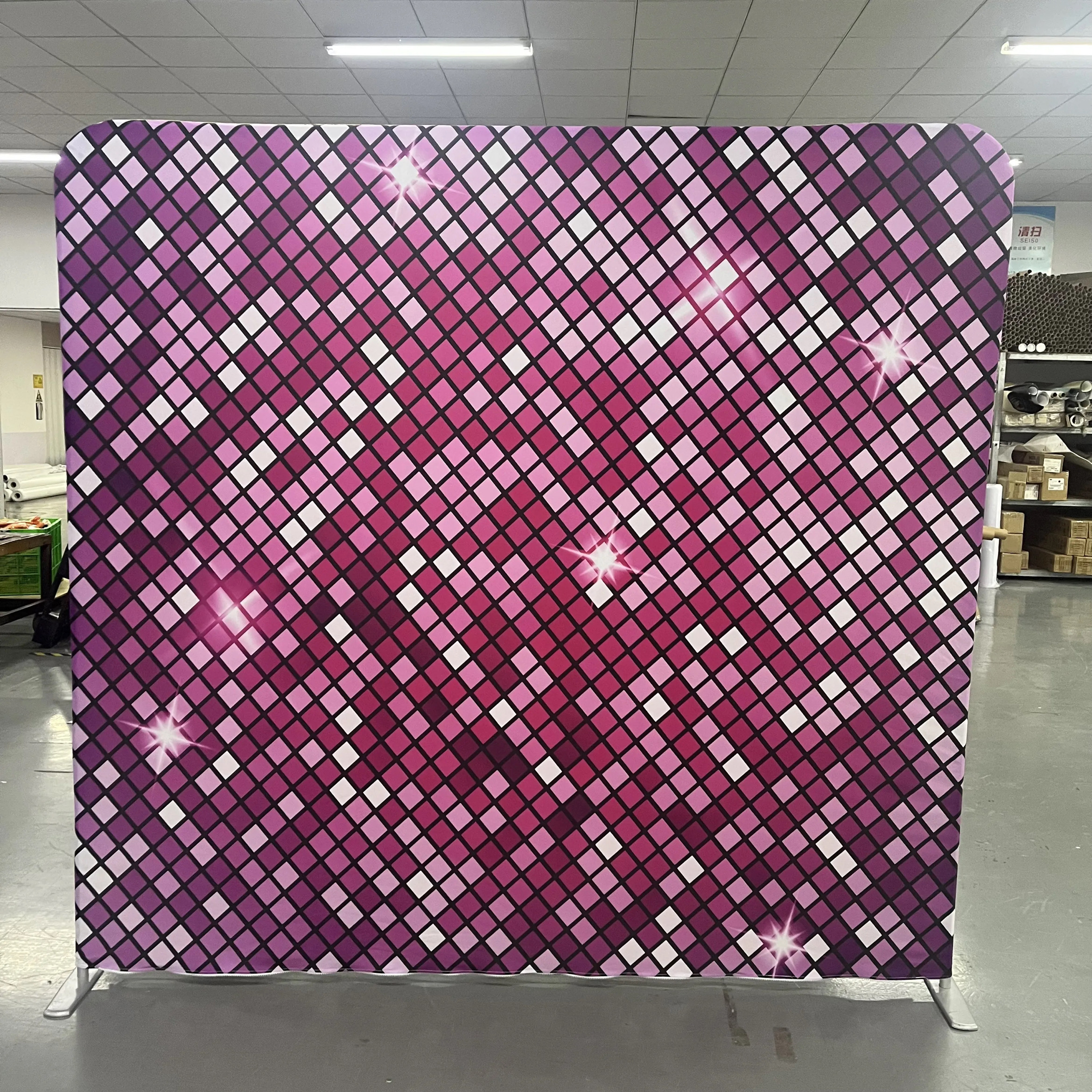 Pink disco fotó háttér rendezvényre