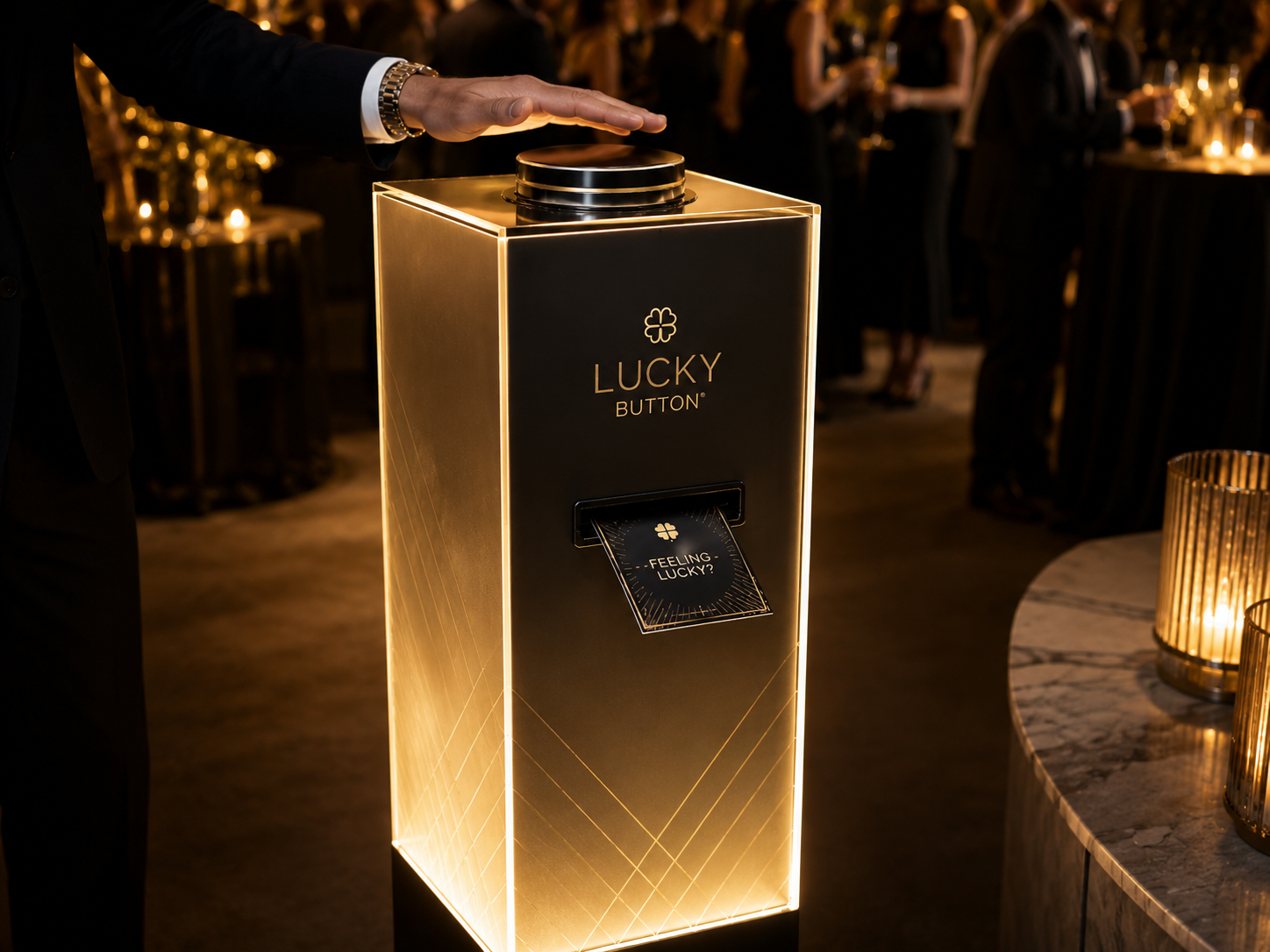 Lucky Button — event activation