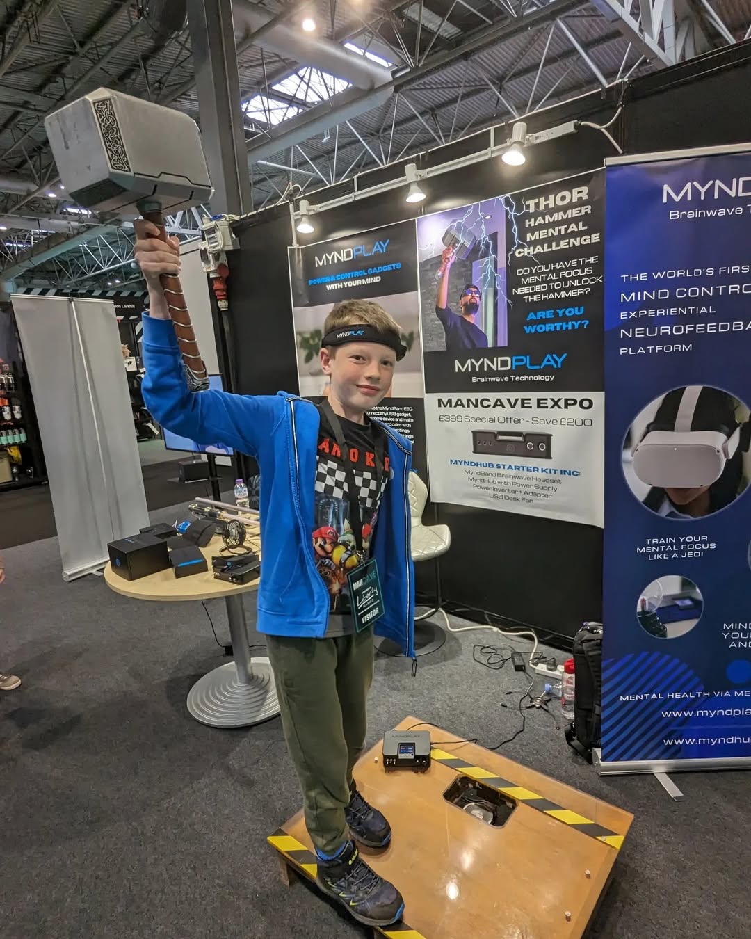 Thor's Hammer — interactive event activation by Gifie
