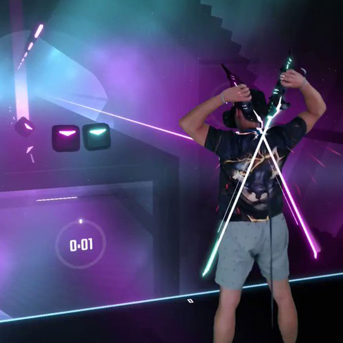 Beat Saber VR rendezvényen – 1. kép