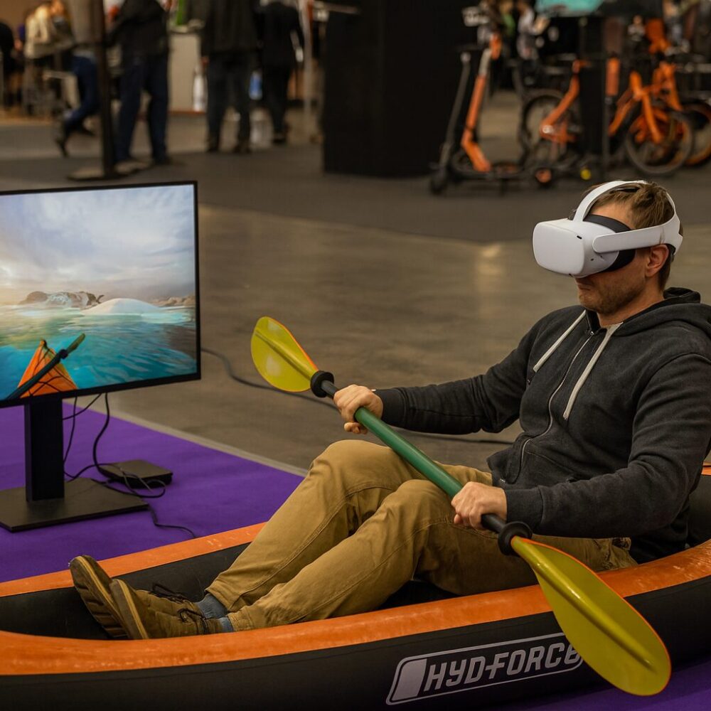 Kayak VR rendezvényen – 1. kép
